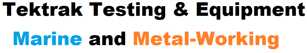 Tektrak Testing & Equipment Shop for Marine and Metal-Working Tektrak Testing & Equipment Shop for Marine and Metal-Working